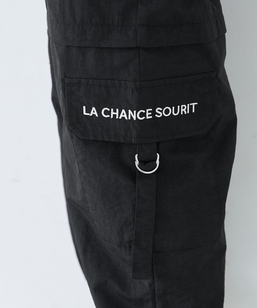 coca（coca）（コカ）の「キッズ　ライトワッシャーナイロンカーゴパンツ（カーゴパンツ・キッズ・ブラック/ラベンダー・150/120/130/140）」の12枚目の写真