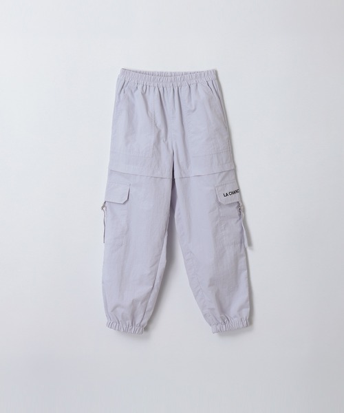 coca（coca）（コカ）の「キッズ　ライトワッシャーナイロンカーゴパンツ（カーゴパンツ・キッズ・ブラック/ラベンダー・150/120/130/140）」の14枚目の写真