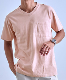 『Goodwear/グッドウェア』ポケット付きS/S VネックTEE