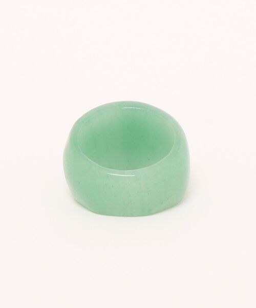 tone（トーン）の「【Astyle】greenring(MA)（リング・レディース・グリーン・FREE）」の3枚目の写真