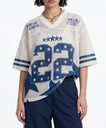CORPUS TOKYO | VネックメッシュTシャツ(Tシャツ/カットソー)