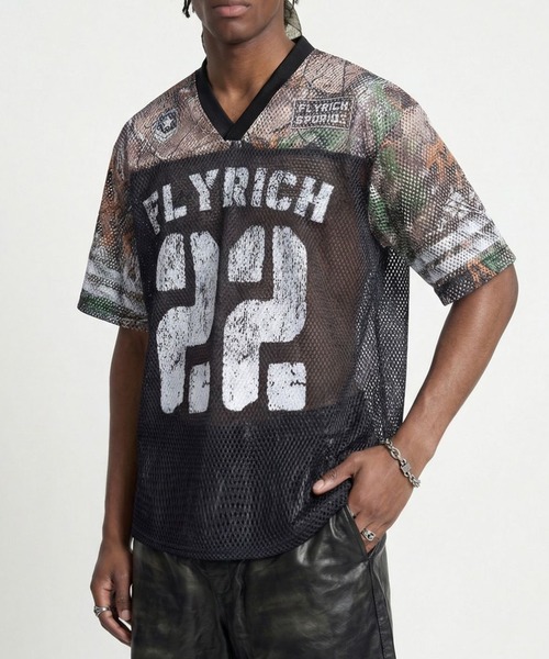 CORPUS TOKYO(コーパス トーキョー)の「VネックメッシュTシャツ(Tシャツ/カットソー・メンズ・A/B/C/D/E・1/2)」の5枚目の写真