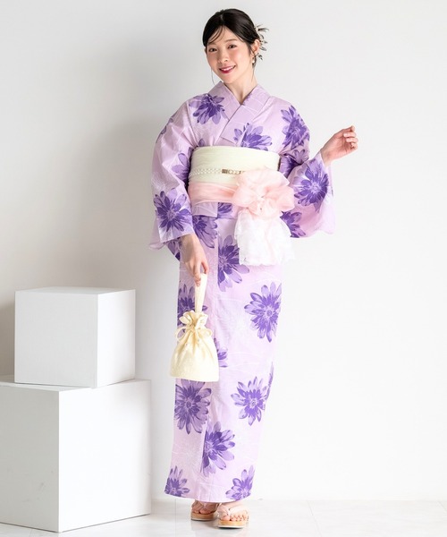 CELEN（セレン）の「【浴衣小物】レース巾着バッグ（和装小物・レディース・ブラック/ホワイト/ピンク/ベージュ・FREE）」の20枚目の写真