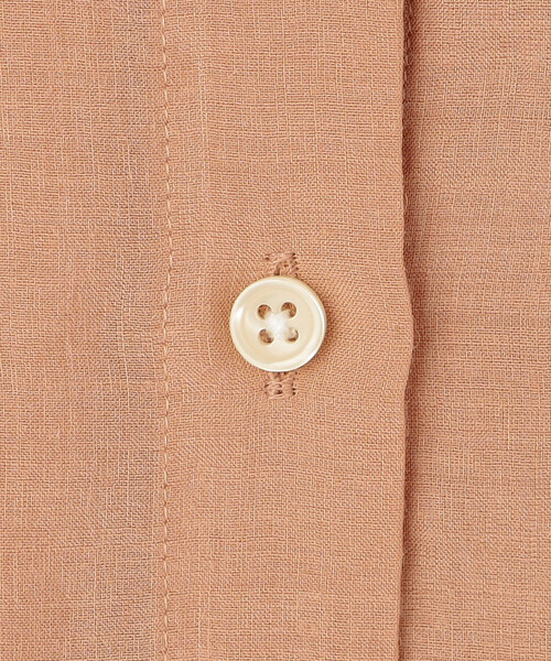 nicholson&nicholson(ニコルソンアンドニコルソン)の「nicholson & nicholson |〈別注〉フレンチスリーブ ブラウス WOMEN(シャツ/ブラウス・レディース・ピンク/ネイビー/ブルー系その他/ベージュ・38)」の9枚目の写真