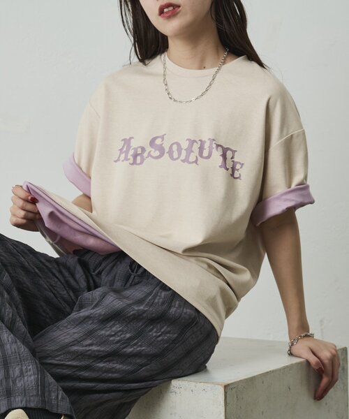 COLONY 2139(コロニートゥーワンスリーナイン)の「オパール加工Tシャツ(Tシャツ/カットソー・メンズ・ブラック/ホワイト系その他/グリーン・LARGE/MEDIUM)」の2枚目の写真
