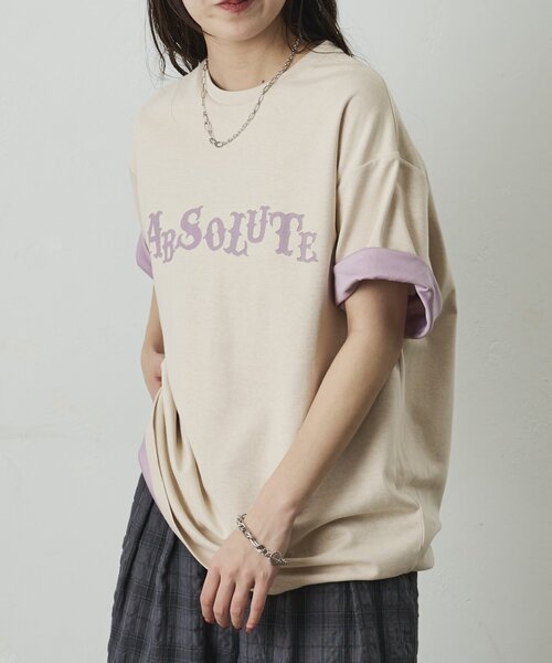 COLONY 2139(コロニートゥーワンスリーナイン)の「オパール加工Tシャツ(Tシャツ/カットソー・メンズ・ブラック/ホワイト系その他/グリーン・LARGE/MEDIUM)」の6枚目の写真