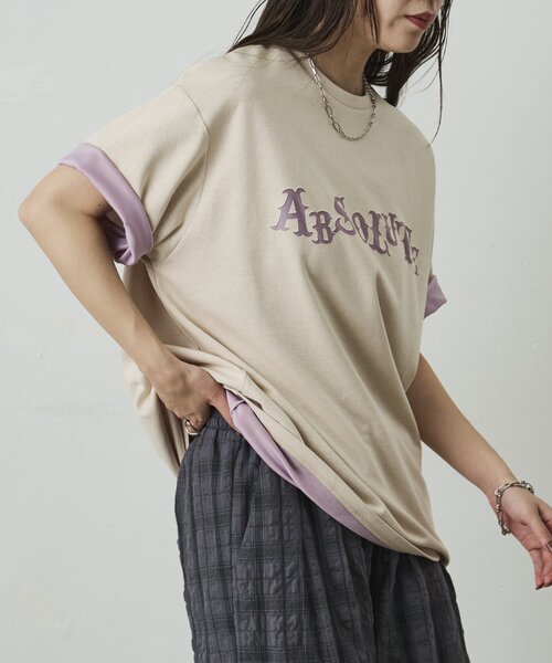 COLONY 2139(コロニートゥーワンスリーナイン)の「オパール加工Tシャツ(Tシャツ/カットソー・メンズ・ブラック/ホワイト系その他/グリーン・LARGE/MEDIUM)」の8枚目の写真