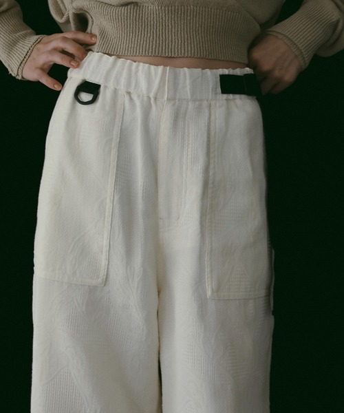 パンツ anuke Jacquard Drawstring Pants anuke Jacquard Drawstring Pants（その他パンツ）｜anuke（アンヌーク