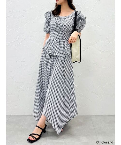 dazzlin(ダズリン)の「【mofusandコラボ】バッグチャームトートバッグ(トートバッグ・レディース・ブラック/オフホワイト・FREE)」の6枚目の写真