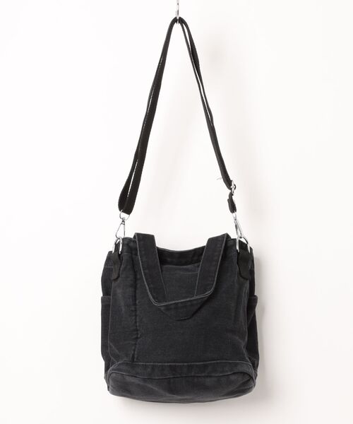 Mignonjour（ミニョンジュール）の「Mignonjour/デニム2wayミニバッグ M2938（ハンドバッグ・レディース・ブラック/ライトブルー/ブルー・FREE）」の6枚目の写真