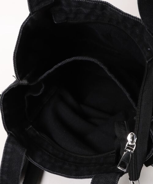 Mignonjour（ミニョンジュール）の「Mignonjour/デニム2wayミニバッグ M2938（ハンドバッグ・レディース・ブラック/ライトブルー/ブルー・FREE）」の8枚目の写真