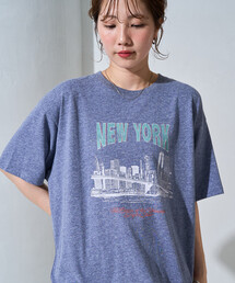 限定展開 ビンテージライク NEWYORK 半袖Tシャツ