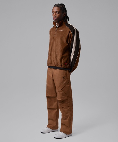 NIKE(ナイキ)の「JORDAN BRAND M J FLT CORD HALF ZIP / ジョーダン ブランド FLT コード ハーフ ジップ/NIKE【SP】(スウェット・メンズ・ブラウン・M/S/XXL/XL/L)」の12枚目の写真