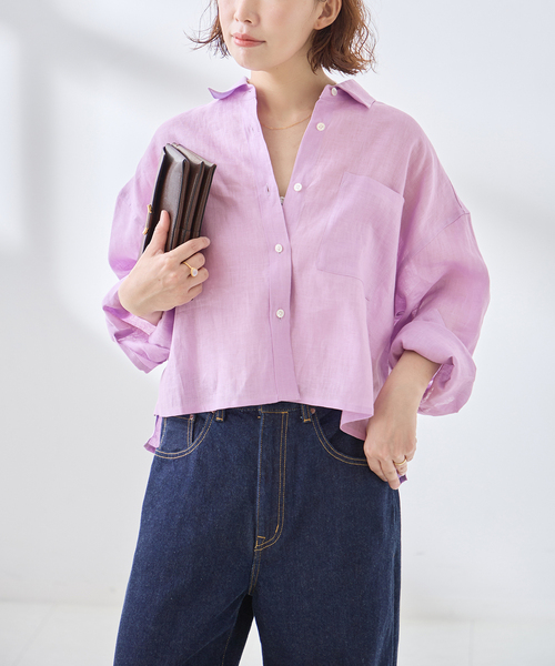 WHAT WE WANT journal standardスタスタの実 JOURNAL STANDARD｜ジャーナルスタンダードのトップス（パープル/紫色