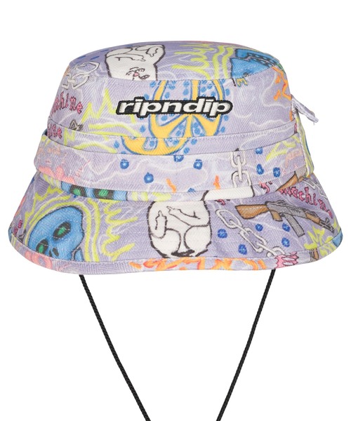 RIPNDIP（リップンディップ）の「BORN TO LOVE BOONIE HAT（ハット・メンズ・マルチ・FREE）」の2枚目の写真