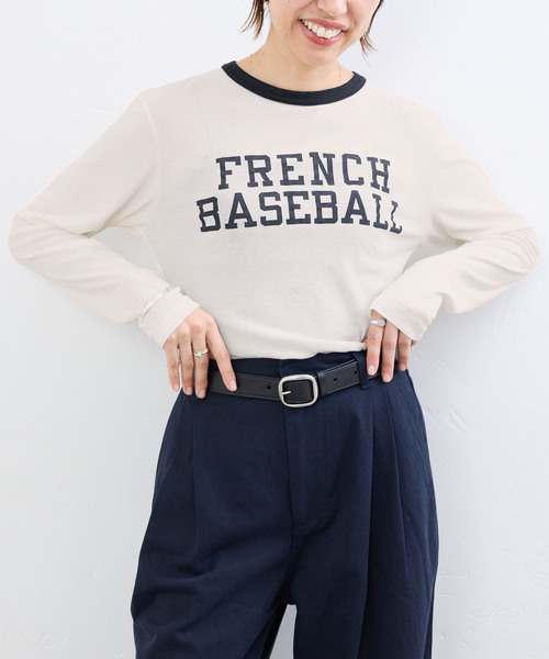 IENA（イエナ）の「BLACK シアーリンガーTシャツ（Tシャツ/カットソー・レディース・アイボリー・FREE）」の3枚目の写真