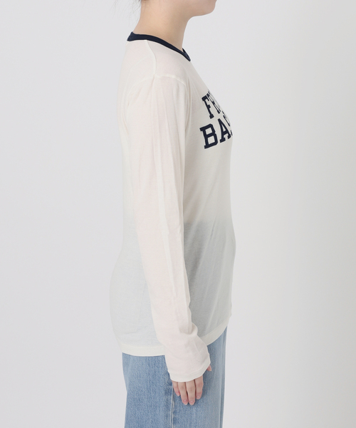 IENA（イエナ）の「BLACK シアーリンガーTシャツ（Tシャツ/カットソー・レディース・アイボリー・FREE）」の14枚目の写真