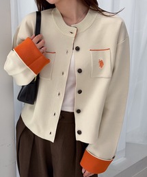 セール】Tulle Decorated Cardigan/チュールデコレート カーディガン