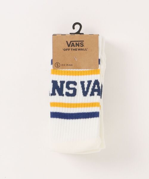 VANS(バンズ)の「VANS ヴァンズ College Logo 3p Crew SKS SOCKS 126K7210600 ABC-MART限定 MULTI(ソックス/靴下・メンズ・マルチ・SMALL/MEDIUM)」の1枚目の写真