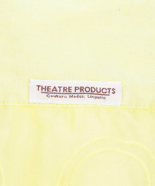 FREAK'S STORE（フリークスストア）の「THEATRE PRODUCTS/シアタープロダクツ フラワー オーガンジー トートバッグ（トートバッグ・レディース・イエロー/ブラック/ホワイト・ONE SIZE）」の12枚目の写真