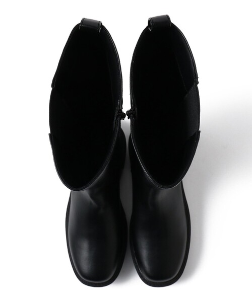 BEAMS HEART(ビームスハート)の「ロング サイドゴア ブーツ(ブーツ・レディース・ブラック/ブラウン・25.0cm/24.0cm/23.0cm)」の6枚目の写真