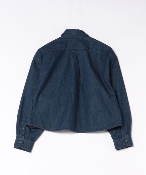 A.P.C.(アーペーセー)の「DENIM LEGER BI STO(デニムパンツ・レディース・ネイビー・34/36)」の2枚目の写真