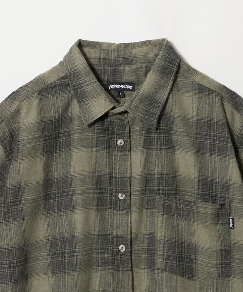 FUCKING AWESOME（ファッキングオーサム）の「＜FUCKING AWESOME＞ Blakes Shirt/ショートスリーブシャツ（シャツ/ブラウス・メンズ・ブラウン系/ダークグリーン・M/L）」の10枚目の写真