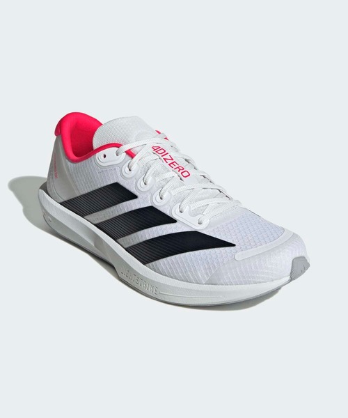 adidas(アディダス)の「アディゼロ BK / Adizero BK / ランニングシューズ / アディダス adidas(スニーカー・メンズ・ホワイト×ブラック・22.0cm/22.5cm/23.0cm/23.5cm/24.0cm/24.5cm/25.0cm/25.5cm/26.0cm/26.5cm/27.0cm/27.5cm/28.0cm/28.5cm/29.0cm)」の4枚目の写真