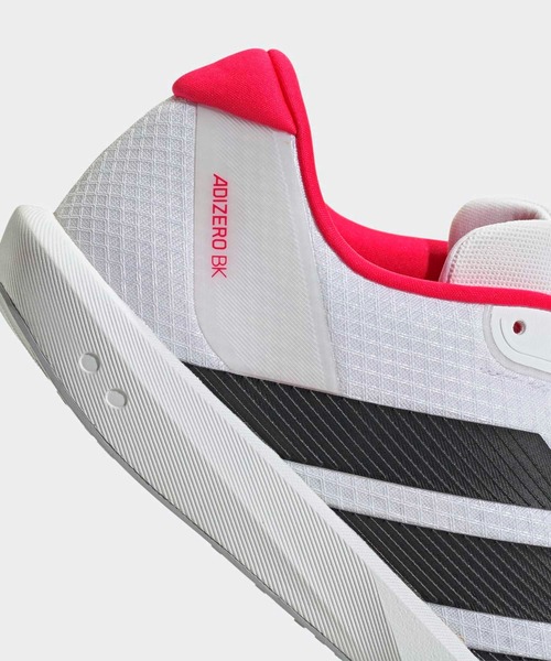 adidas(アディダス)の「アディゼロ BK / Adizero BK / ランニングシューズ / アディダス adidas(スニーカー・メンズ・ホワイト×ブラック・22.0cm/22.5cm/23.0cm/23.5cm/24.0cm/24.5cm/25.0cm/25.5cm/26.0cm/26.5cm/27.0cm/27.5cm/28.0cm/28.5cm/29.0cm)」の7枚目の写真