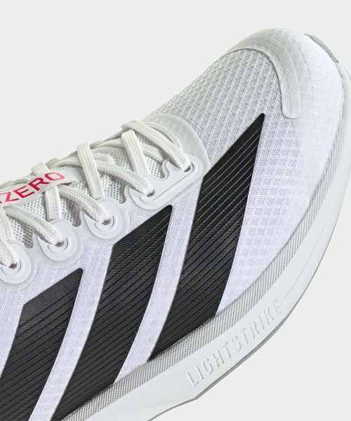 adidas(アディダス)の「アディゼロ BK / Adizero BK / ランニングシューズ / アディダス adidas(スニーカー・メンズ・ホワイト×ブラック・22.0cm/22.5cm/23.0cm/23.5cm/24.0cm/24.5cm/25.0cm/25.5cm/26.0cm/26.5cm/27.0cm/27.5cm/28.0cm/28.5cm/29.0cm)」の8枚目の写真