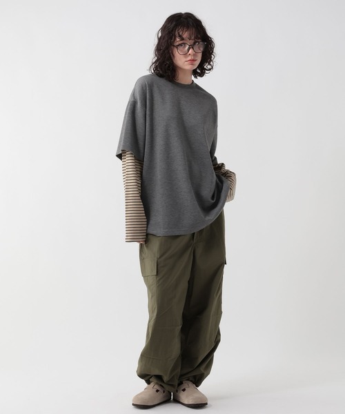 GEORGE'S(ジョージズ)の「レイヤードボーダーロンT(Tシャツ/カットソー・メンズ・グレー系その他/ブルー系その他・MEDIUM/LARGE)」の14枚目の写真