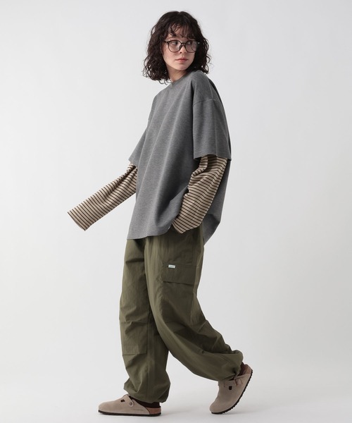 GEORGE'S(ジョージズ)の「レイヤードボーダーロンT(Tシャツ/カットソー・メンズ・グレー系その他/ブルー系その他・MEDIUM/LARGE)」の15枚目の写真