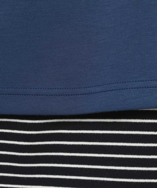 GEORGE'S(ジョージズ)の「レイヤードボーダーロンT(Tシャツ/カットソー・メンズ・グレー系その他/ブルー系その他・MEDIUM/LARGE)」の10枚目の写真