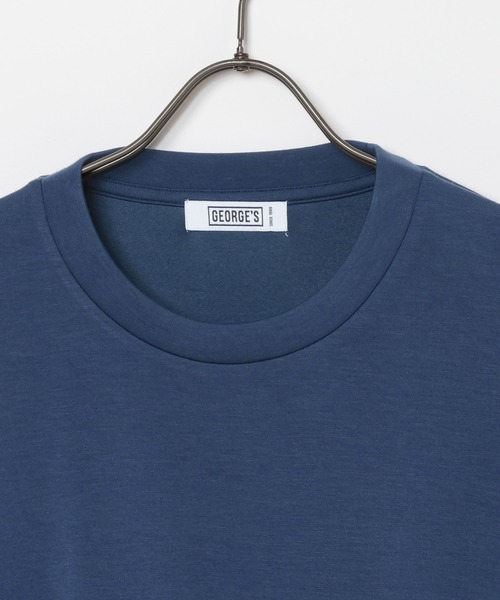 GEORGE'S(ジョージズ)の「レイヤードボーダーロンT(Tシャツ/カットソー・メンズ・グレー系その他/ブルー系その他・MEDIUM/LARGE)」の4枚目の写真