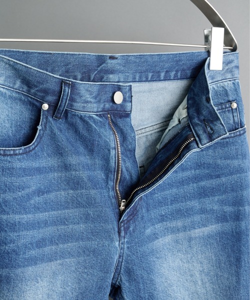 CONZ(コンズ)の「flare cut jeans(デニムパンツ・メンズ・ブラック/インディゴブルー・1/2/4/3)」の3枚目の写真