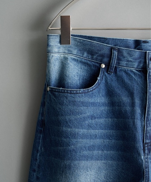 CONZ(コンズ)の「flare cut jeans(デニムパンツ・メンズ・ブラック/インディゴブルー・1/2/4/3)」の6枚目の写真