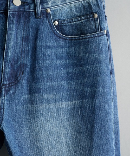 CONZ(コンズ)の「flare cut jeans(デニムパンツ・メンズ・ブラック/インディゴブルー・1/2/4/3)」の7枚目の写真