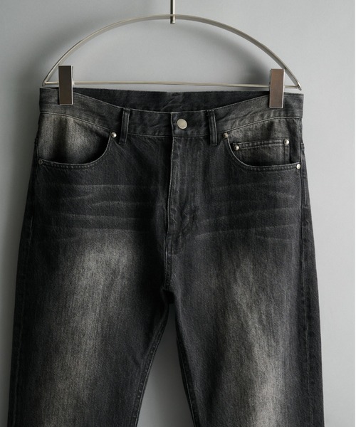 CONZ(コンズ)の「flare cut jeans(デニムパンツ・メンズ・ブラック/インディゴブルー・1/2/4/3)」の13枚目の写真
