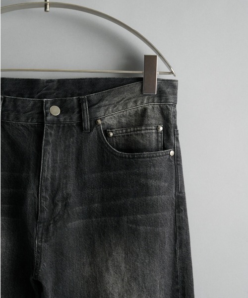 CONZ(コンズ)の「flare cut jeans(デニムパンツ・メンズ・ブラック/インディゴブルー・1/2/4/3)」の15枚目の写真