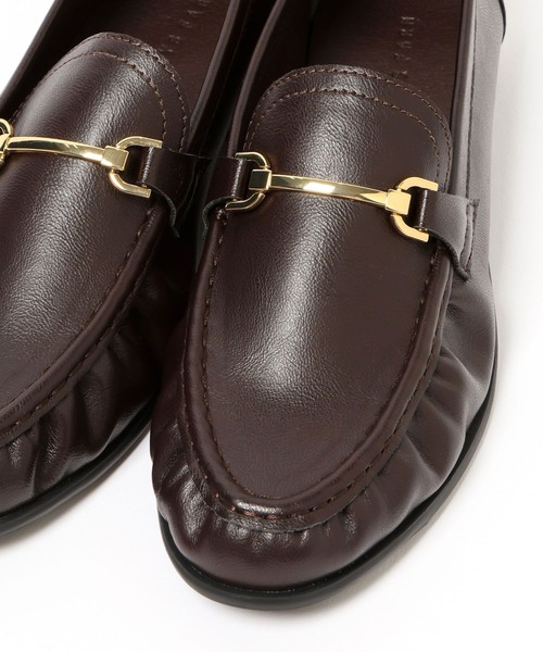 LOWRYS FARM(ローリーズファーム)の「モカシンビットローファー 1064725(ローファー・レディース・ブラウン/ブラック・MEDIUM/LARGE)」の7枚目の写真