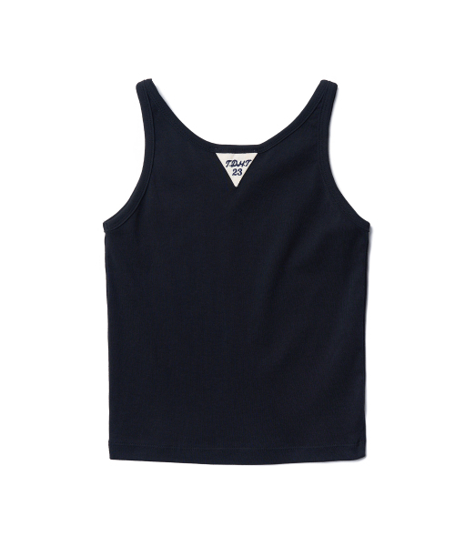 TTUDEMENT(トュードメント)の「50s EMBROIDERED SLEEVELESS T-SHIRT_BLACK(Tシャツ/カットソー・レディース・その他・SMALL/MEDIUM)」の3枚目の写真