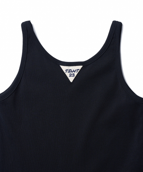 TTUDEMENT(トュードメント)の「50s EMBROIDERED SLEEVELESS T-SHIRT_BLACK(Tシャツ/カットソー・レディース・その他・SMALL/MEDIUM)」の5枚目の写真