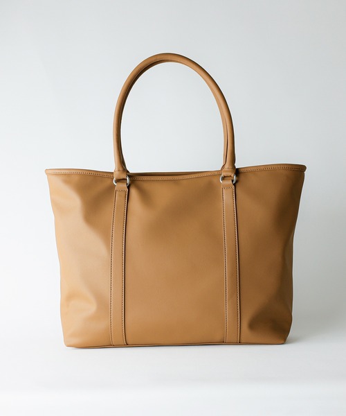 Sobagni（ソバニ）の「トートバッグ / TOTE（トートバッグ・メンズ・ライトブラウン/ブラック・FREE）」の2枚目の写真