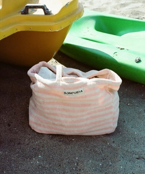 BONGUSTA(ボングスタ)の「【新色追加/BONGUSTA/ボングスタ】NARAM WEEKEND BAG/ビッグトートバッグ(トートバッグ・レディース・グリーン系その他/ブルー/ピンクベージュ/イエロー・フリー)」の6枚目の写真