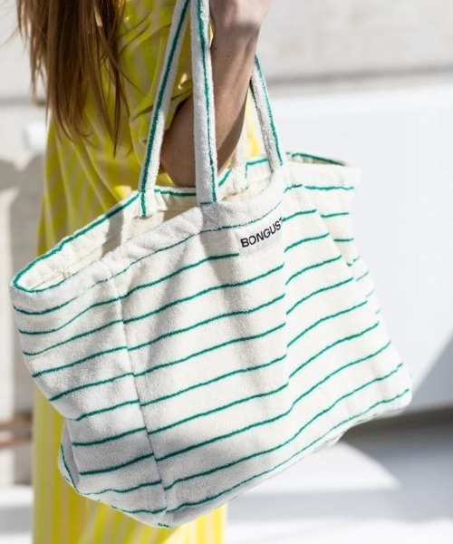 BONGUSTA(ボングスタ)の「【新色追加/BONGUSTA/ボングスタ】NARAM WEEKEND BAG/ビッグトートバッグ(トートバッグ・レディース・グリーン系その他/ブルー/ピンクベージュ/イエロー・フリー)」の11枚目の写真