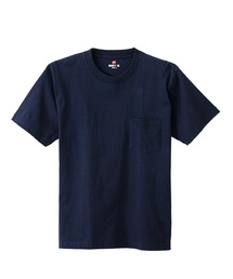 Hanes/ヘインズ 1P S/S POCKET TEE BEEFY-T 胸ポケットTシャツ ヘビーウェイト 2026年 夏 夏服