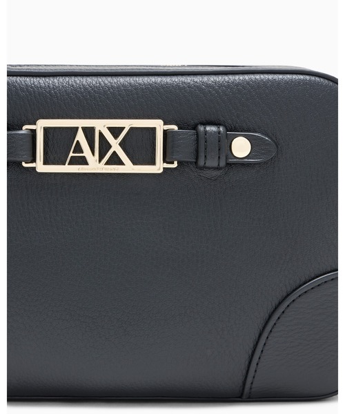 ARMANI EXCHANGE(アルマーニエクスチェンジ)の「【A|X アルマーニ エクスチェンジ】<ZOZO限定>AXロゴプレート ミニショルダーバッグ(ショルダーバッグ・レディース・ブラック/レッド・FREE)」の8枚目の写真