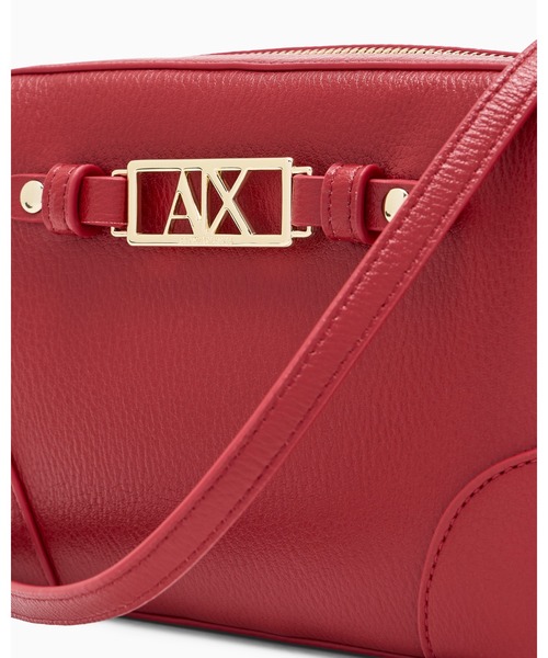 ARMANI EXCHANGE(アルマーニエクスチェンジ)の「【A|X アルマーニ エクスチェンジ】<ZOZO限定>AXロゴプレート ミニショルダーバッグ(ショルダーバッグ・レディース・ブラック/レッド・FREE)」の14枚目の写真