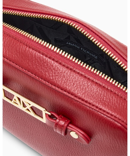 ARMANI EXCHANGE(アルマーニエクスチェンジ)の「【A|X アルマーニ エクスチェンジ】<ZOZO限定>AXロゴプレート ミニショルダーバッグ(ショルダーバッグ・レディース・ブラック/レッド・FREE)」の15枚目の写真