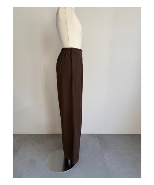 ap retro(アプレトロ)の「2タック とろみジョーゼットワイドパンツ(スラックス・レディース・ネイビー/ブラック/ブラウン/ブラック系その他・MEDIUM/LARGE)」の16枚目の写真